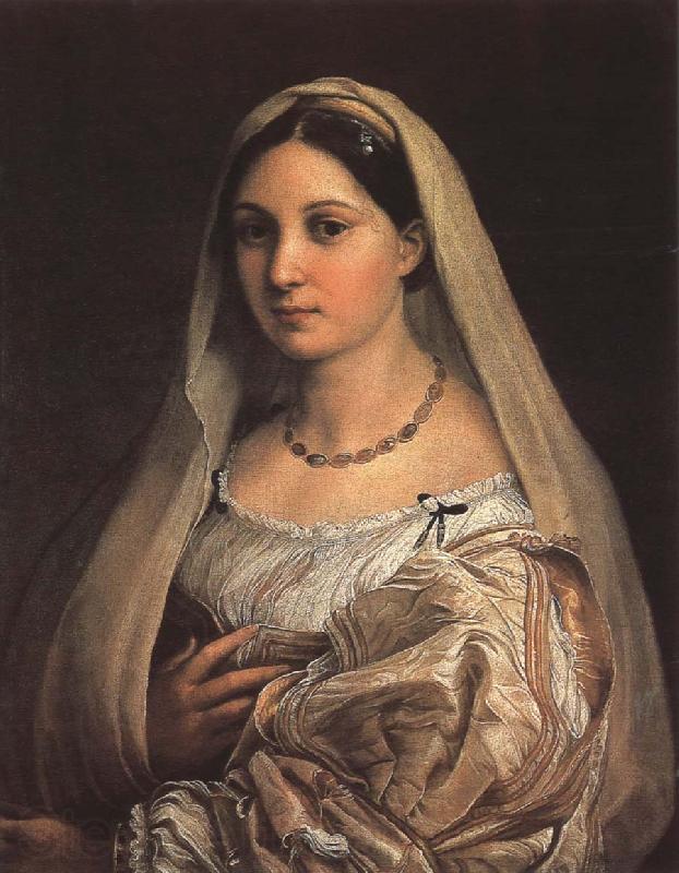 RAFFAELLO Sanzio Wearing veil woman Germany oil painting art